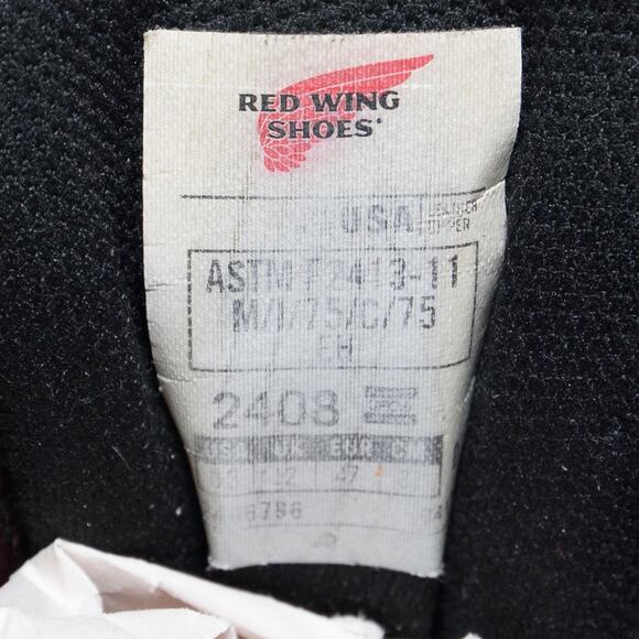 Red Wings SUPERSOLE® 2.0 8-inch Safety Steel Toe Brown Leather Boots Size 13 main image 6